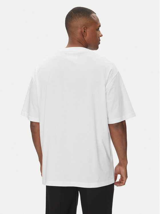 Versace Jeans Couture Versace Jeans Couture T-särk 78GAH6L1 Valge Regular Fit