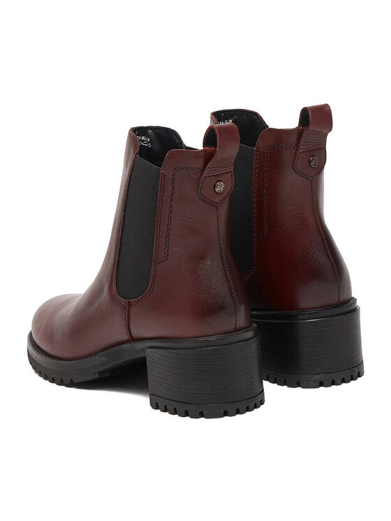 Lasocki Lasocki Īsie zābaki CEO-WI23-TR24-02 Bordo