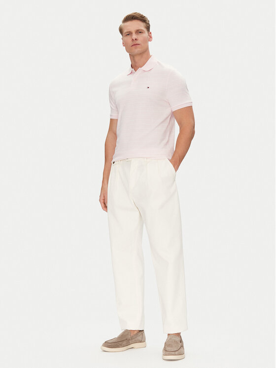 Tommy Hilfiger Tommy Hilfiger Polo MW0MW39994 Ružičasta Regular Fit