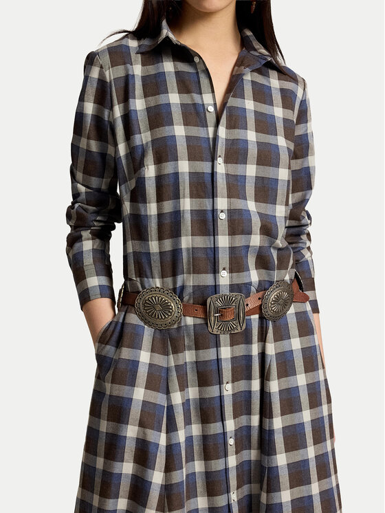 Polo Ralph Lauren Polo Ralph Lauren Pluusikleit 211B31478001 Pruun Regular Fit