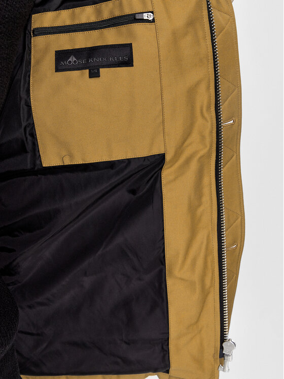Moose Knuckles Moose Knuckles Giubbotto piumino Forrestville M32MJ128N Marrone Regular Fit