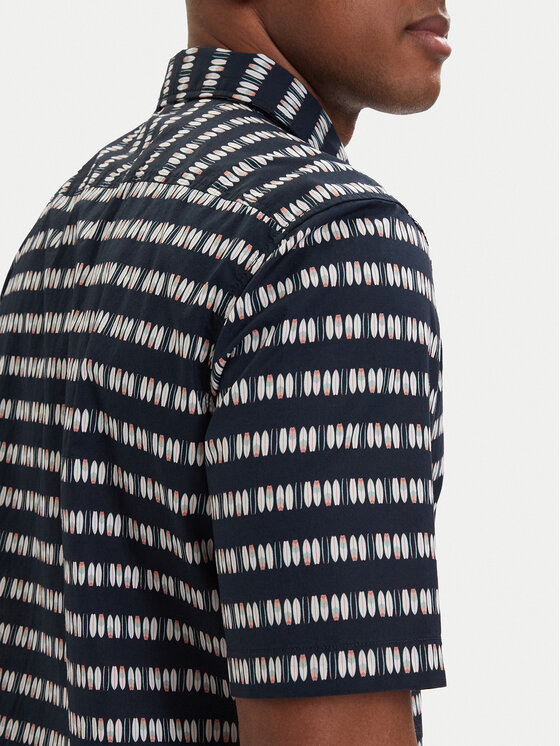 BOSS BOSS Camicia Rash 50559628 Blu scuro Regular Fit