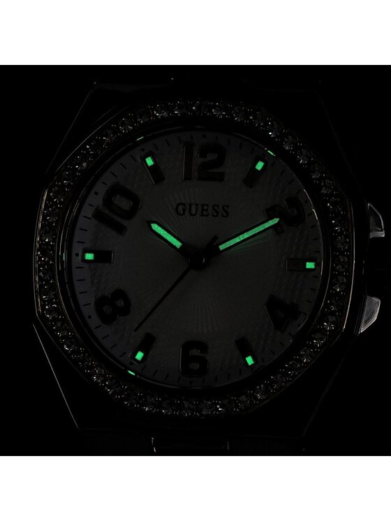 Guess Guess Hodinky GW0877L5 Stříbrná