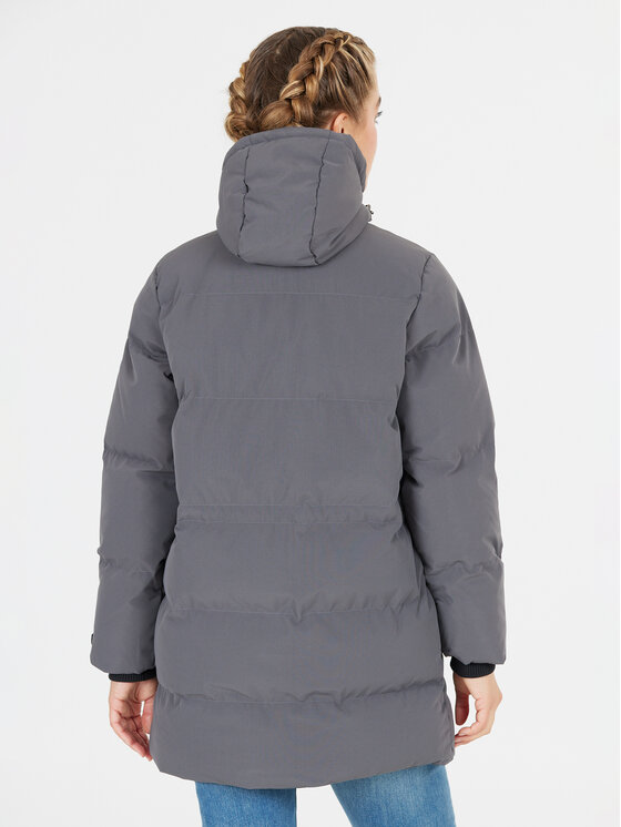 Weather Report Weather Report Зимно яке Silky WR234027 Сив Regular Fit