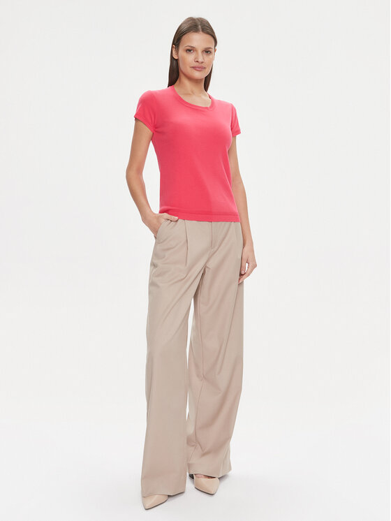 United Colors Of Benetton United Colors Of Benetton Тишърт 1091D1M10 Розов Regular Fit