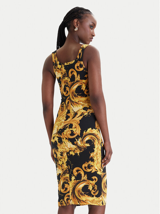 Versace Jeans Couture Versace Jeans Couture Vsakodnevna obleka 80HAO943 JS550 Črna Slim Fit