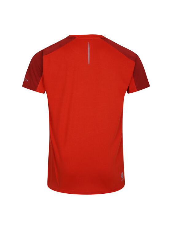 Dare2B Dare2B T-Shirt Discernible III Czerwony Short Fit