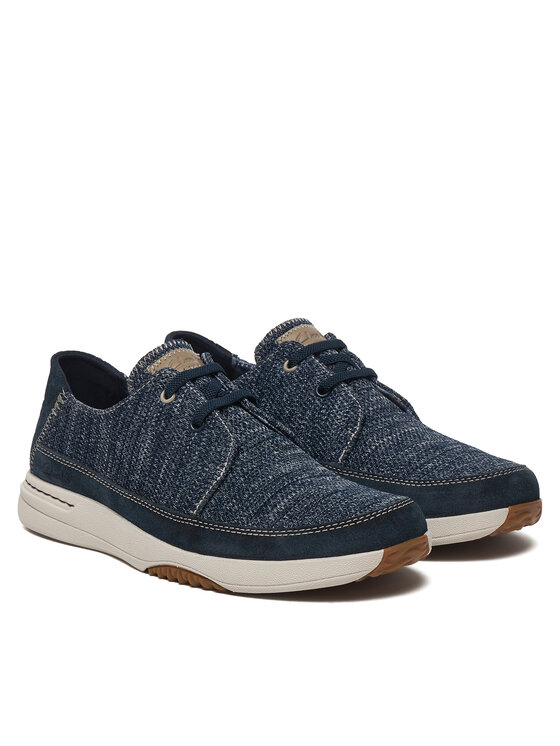 Clarks Clarks Polobotky Easeway Lace 26187413 Tmavomodrá
