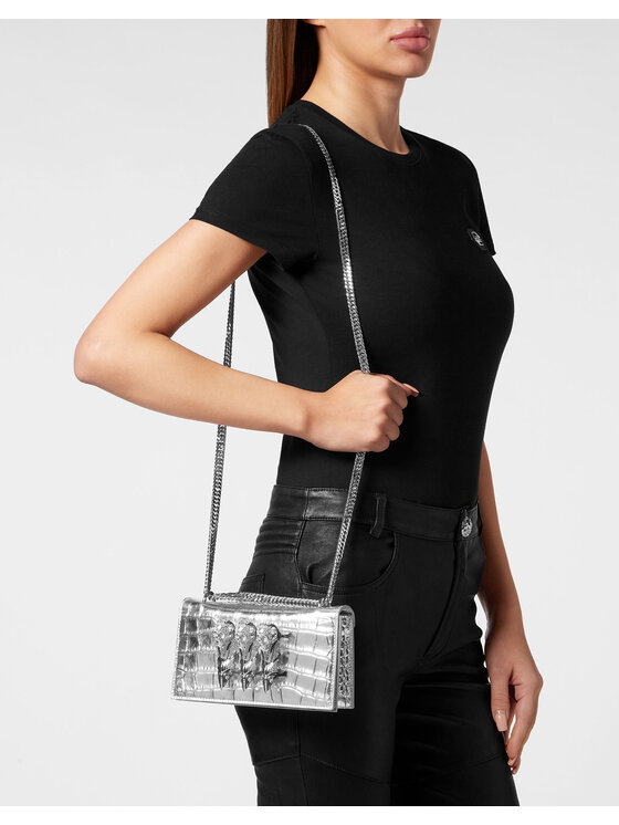 PHILIPP PLEIN PHILIPP PLEIN Torba 20691 Srebrny
