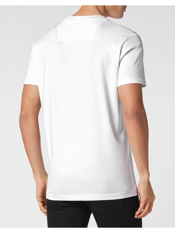 PHILIPP PLEIN PHILIPP PLEIN T-Shirt 9901 Biały Regular Fit