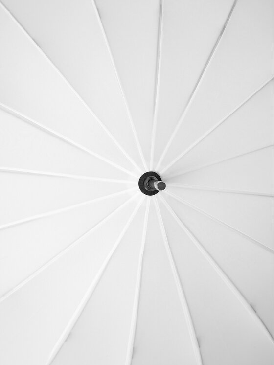 Semi Line Semi Line Ομπρέλα 2512-4 Λευκό