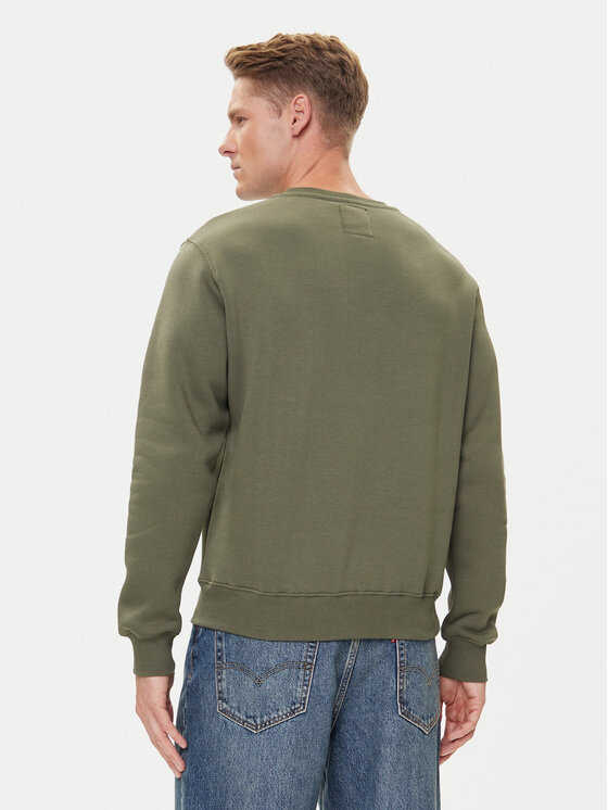 Alpha Industries Alpha Industries Felpa Basic 188307 Verde Regular Fit