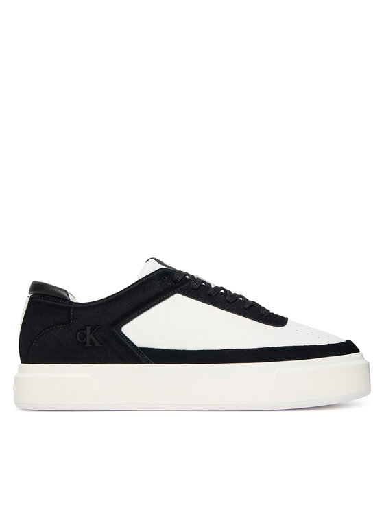 Calvin Klein Calvin Klein Tenisice Basket Cupsole Laceup Lth-Su YM0YM01354 Crna
