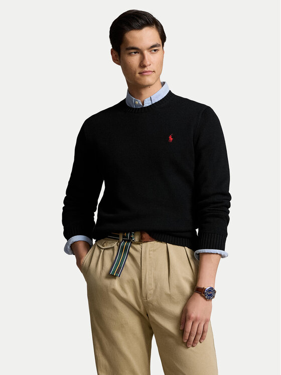 Polo Ralph Lauren Polo Ralph Lauren Pulover 710810846020 Negru Regular Fit