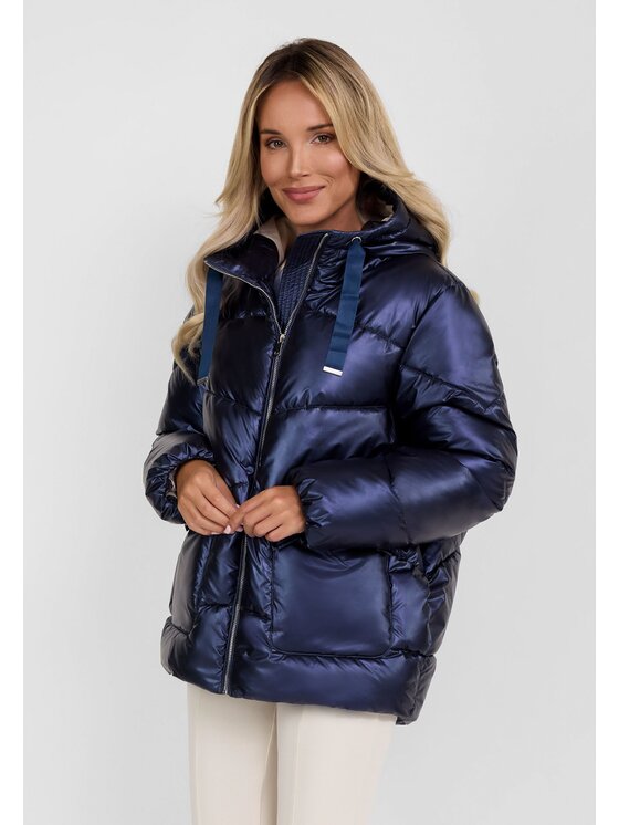 minoti minoti Kurtka zimowa 26wcoat14 Granatowy Regular Fit