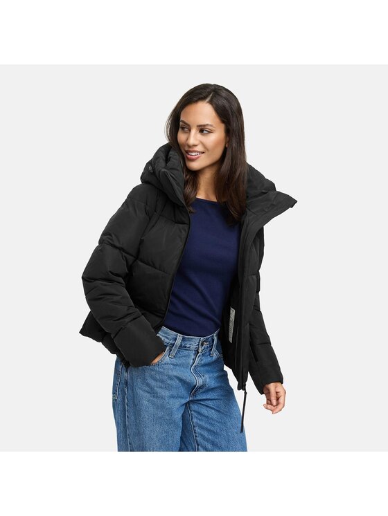 Navahoo Navahoo Kurtka zimowa Frostherz Czarny Regular Fit