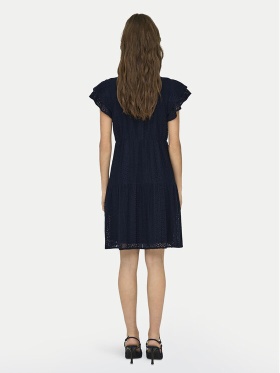 ONLY ONLY Vasaras kleita Helena 15303058 Tumši zils Regular Fit