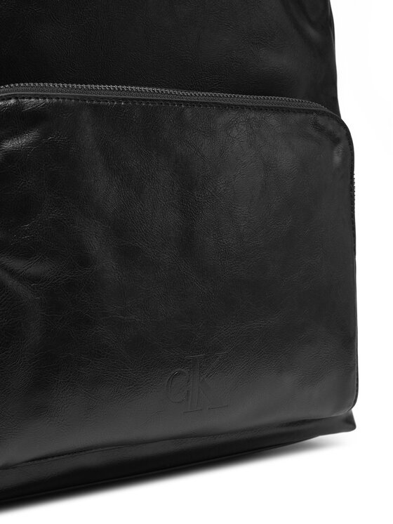 Calvin Klein Jeans Calvin Klein Jeans Σακίδιο Tumbled Zip Top Backpack43 Pu K50K512989 Μαύρο