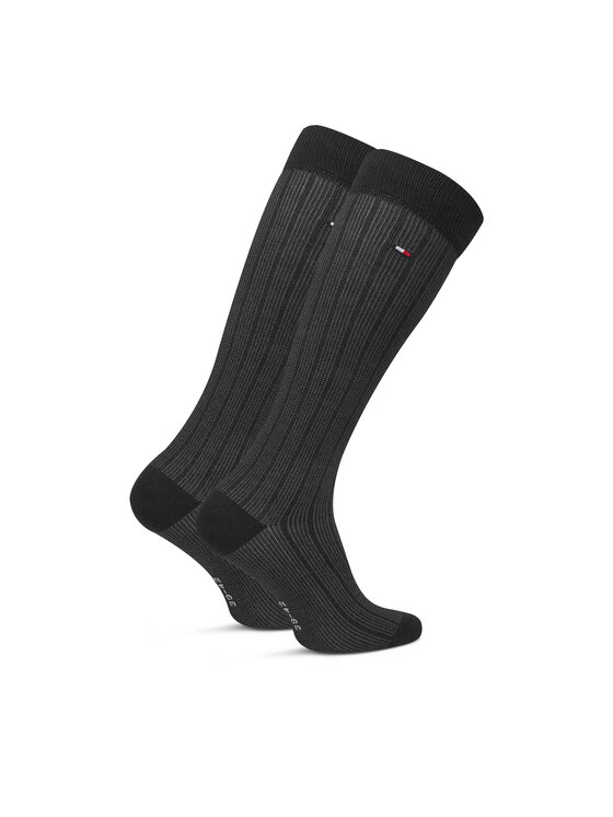 Tommy Hilfiger Tommy Hilfiger Κάλτσες μακριές 701235378 Μαύρο