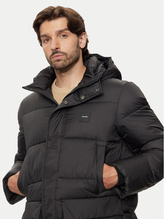 Calvin Klein Calvin Klein Pernata jakna K10K113465 Crna Regular Fit