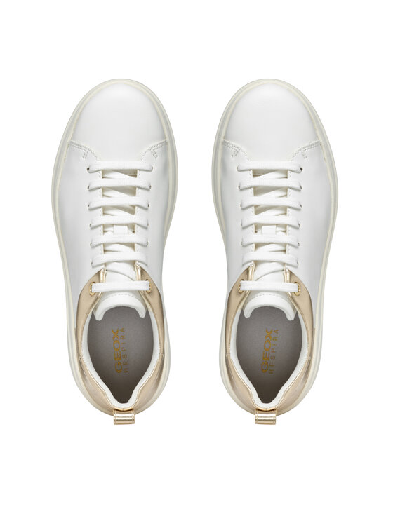 Geox Geox Sneakersy D Spherica Ecub-2 D46WVB 0BCBN C1327 Biały