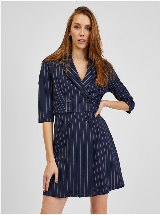 Orsay Orsay Sukienka 475042-526000__36 Granatowy Regular Fit