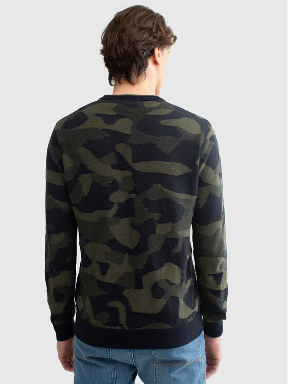 BIG STAR BIG STAR Sweter ORDI_000_160 Kolorowy Comfort Fit