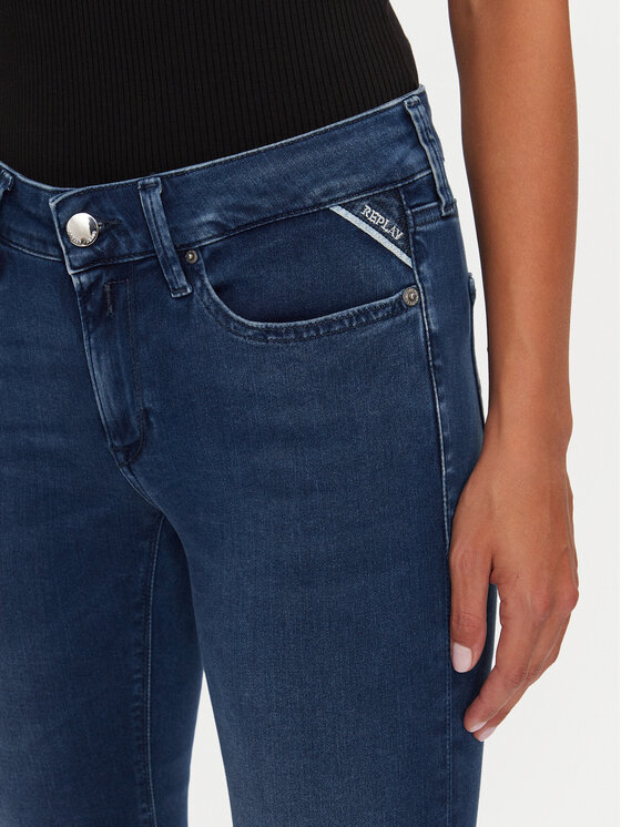 REPLAY REPLAY Jeansy WH689 .000.817 743 Niebieski Skinny Fit