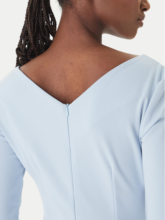 Rinascimento Rinascimento Coctailkleid CFC0127699003 Himmelblau Slim Fit