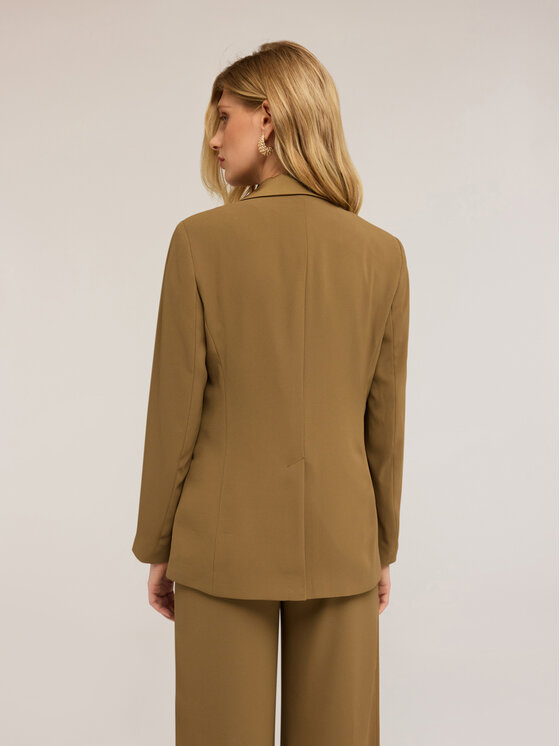 Motivi Motivi Giacca da abito Q741Q000964N035 Verde Baggy Fit