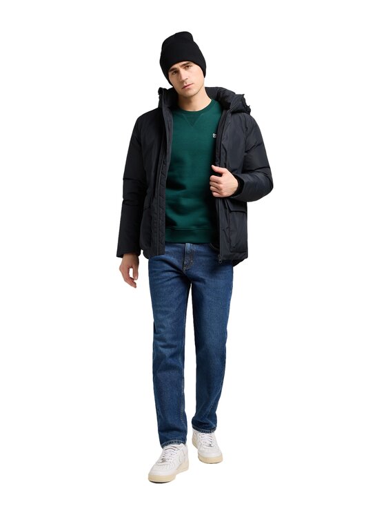 Lee Lee Kurtka puchowa 112370433 Czarny Regular Fit