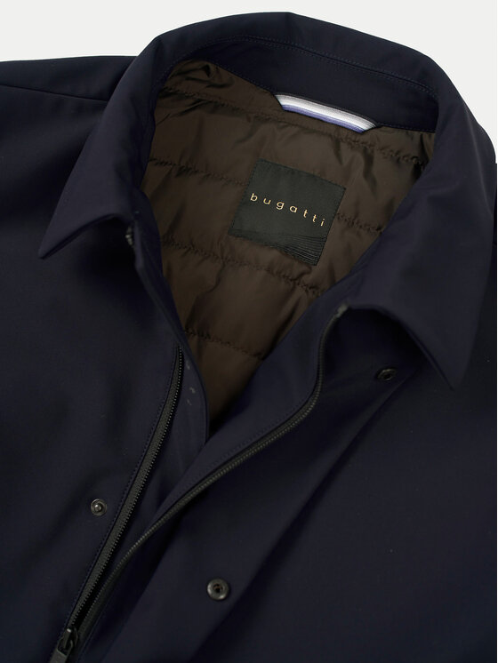 Bugatti Bugatti Преходно палто 635500 61050 Тъмносин Regular Fit