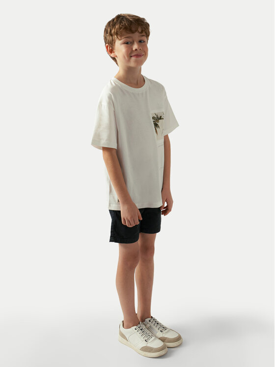 Mayoral Mayoral Stoffshorts 6287 Grau Regular Fit