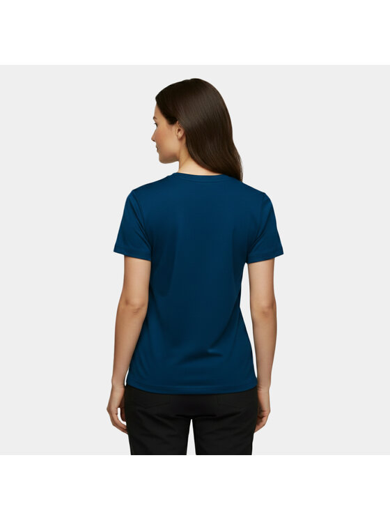 Alpinus Alpinus T-Shirt Otago Niebieski Regular Fit