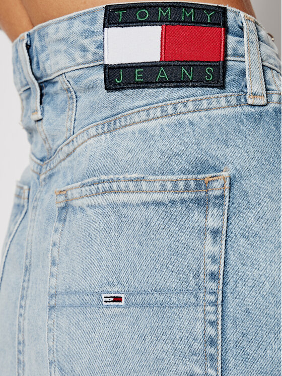 Tommy Jeans Tommy Jeans Jeansrock A-Line DW0DW10096 Blau Regular Fit