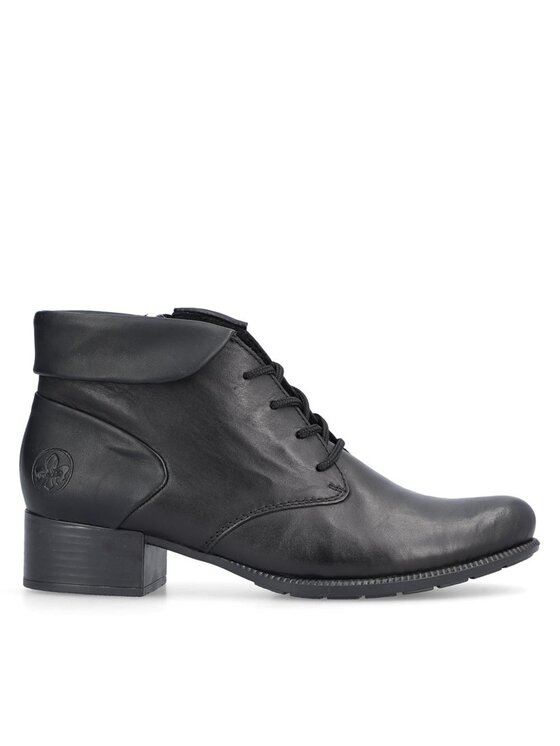 Rieker Rieker Schnürschuhe 78631-00 Schwarz