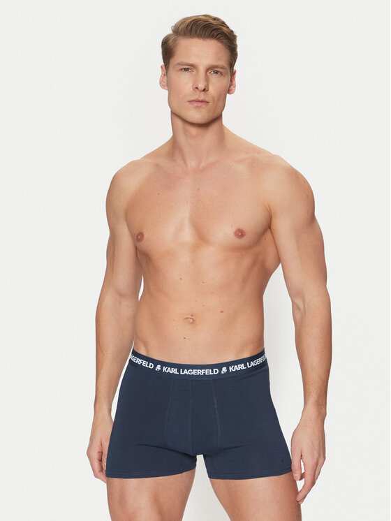KARL LAGERFELD KARL LAGERFELD 3er-Set Boxershorts A1M47151 Dunkelblau