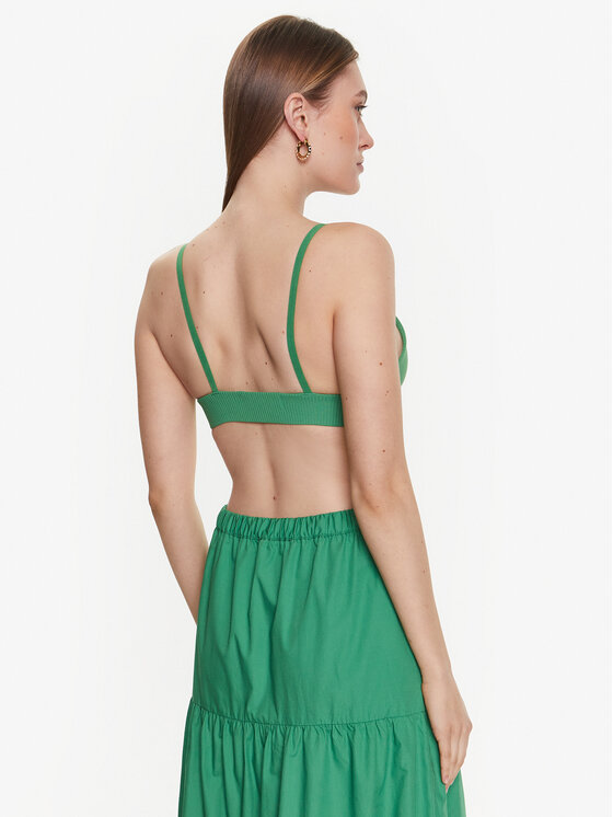 Tommy Jeans Tommy Jeans Top nedrček DW0DW15305 Zelena