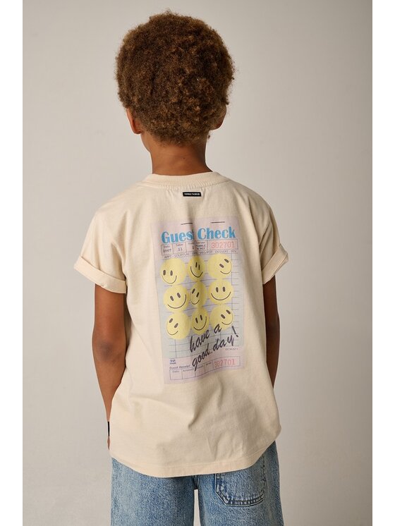 Tumble 'N Dry Tumble 'N Dry T-Shirt 84/22185/15691/13 Kremowy Regular Fit