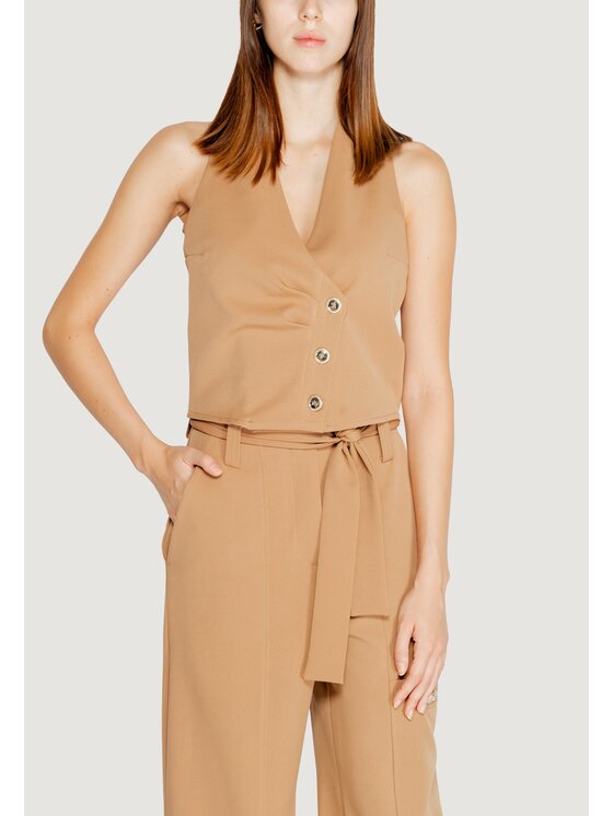 Rinascimento Rinascimento Giacca da donna CFC0119899003 Beige Regular Fit