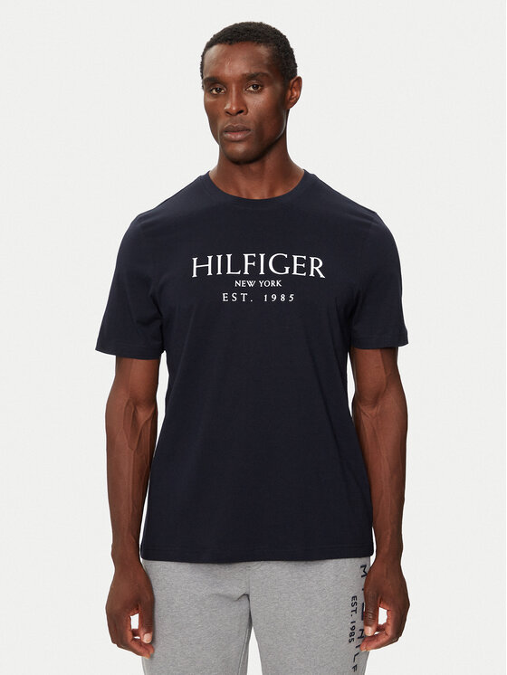 Férfi Póló Tommy Hilfiger, Méret: S, Sötétkék, MW0MW36499