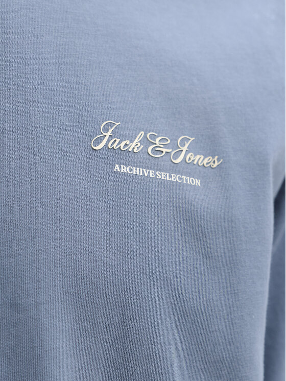 Jack & Jones Jack & Jones Tričko Earchive 12287990 Modrá Regular Fit