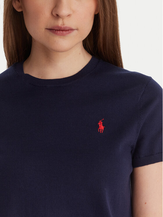 Polo Ralph Lauren Polo Ralph Lauren T-krekls 211971872004 Tumši zils Slim Fit