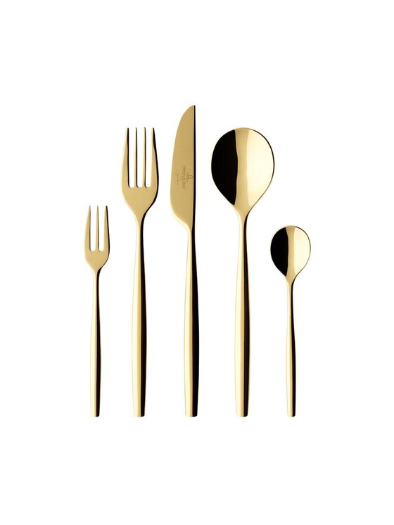 Villeroy & Boch Villeroy & Boch Komplet sztućców MetroChic d'Or Villeroy & Boch 30 el. Złoty