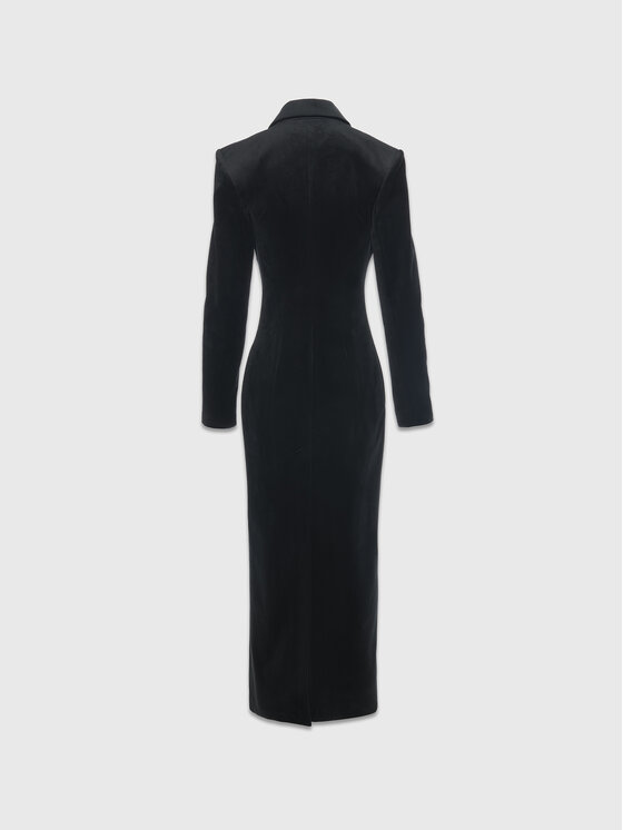 La Mania La Mania Sukienka codzienna GRAND Czarny Classic Fit