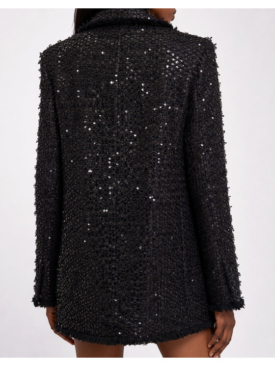 PHILIPP PLEIN PHILIPP PLEIN Marynarka 31266 Czarny Loose Fit
