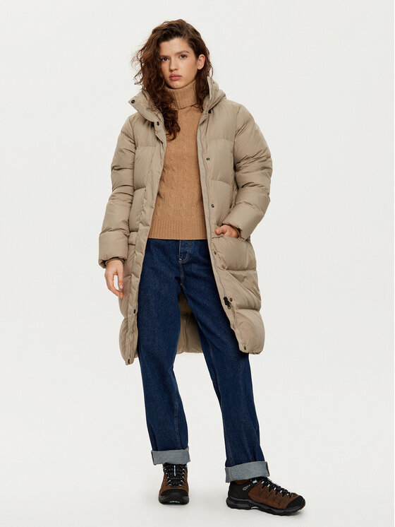 Peak Performance Peak Performance Пухено яке G79931040 Бежов Regular Fit