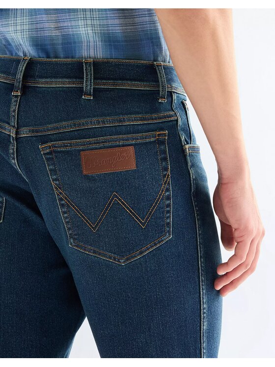 Wrangler Wrangler Pantaloncini di jeans TEXAS SHORTS Blu Regular Fit