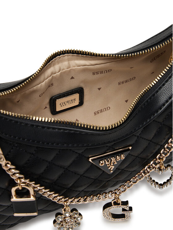 Guess Guess Táska Everlee HWEG86 79180 Fekete