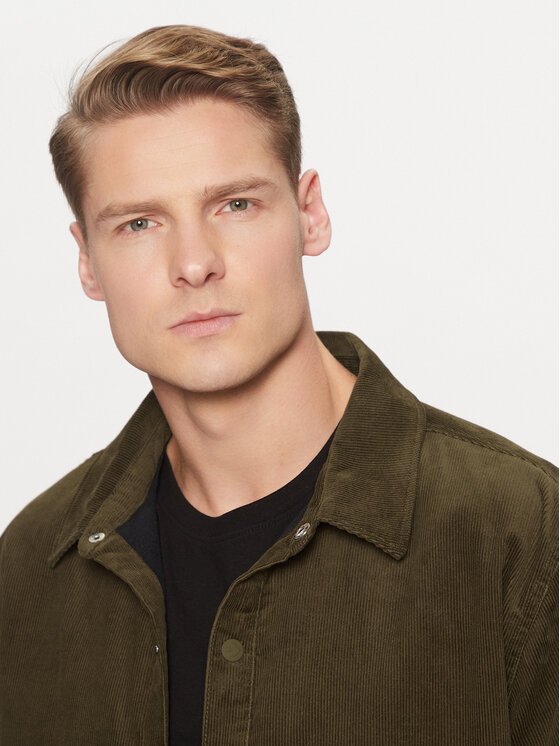 Converse Converse Демісезонна куртка 10027091-A02 Хакі Regular Fit